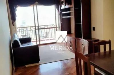 Apartamento com 3 dormitórios para alugar, 100 m² por r$ 6.058,00/mês - vila bastos - santo andré/sp