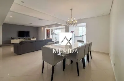 Apartamento com 3 dormitórios à venda, 185 m² por r$ 1.600.000,00 - jardim - santo andré/sp