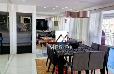 Apartamento com 3 dormitórios à venda, 184 m² por r$ 2.050.000,00 - jardim bela vista - santo andré/sp