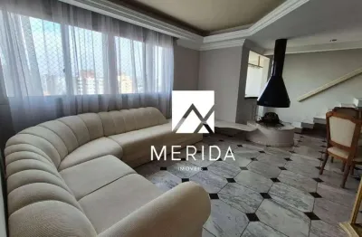 Cobertura com 2 dormitórios à venda, 165 m² por r$ 1.050.000,00 - jardim - santo andré/sp