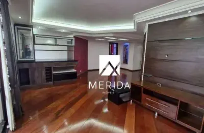 Apartamento com 3 dormitórios à venda, 173 m² - vila bastos - santo andré/sp