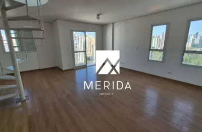 Cobertura com 3 dormitórios, 150 m² - venda por r$ 1.150.000,00 ou aluguel por r$ 7.350,25/mês - jardim - santo andré/sp