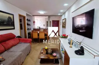 Apartamento com 2 dormitórios à venda, 90 m² por r$ 890.000,00 - jardim bela vista - santo andré/sp