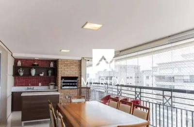 Apartamento com 3 dormitórios à venda, 168 m² por r$ 2.400.000,00 - jardim - santo andré/sp