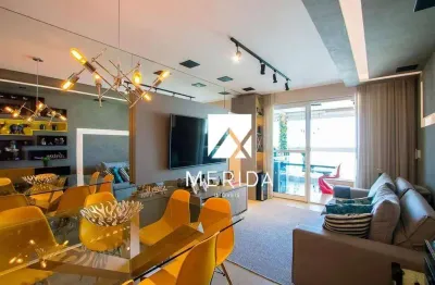Apartamento com 2 dormitórios à venda, 78 m² por r$ 850.000,00 - campestre - santo andré/sp