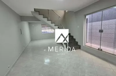 Sobrado com 3 dormitórios para alugar, 165 m² por r$ 7.075,37/mês - jardim - santo andré/sp