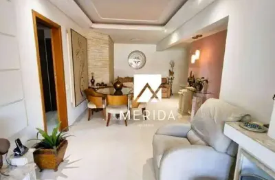 Apartamento com 3 dormitórios à venda, 110 m² por r$ 750.000,00 - vila valparaíso - santo andré/sp