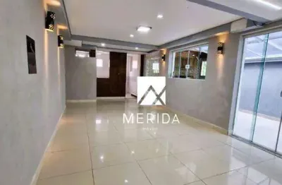 Sobrado com 3 dormitórios, 229 m² - venda por r$ 1.295.000,00 ou aluguel por r$ 5.738,00/mês - jardim - santo andré/sp