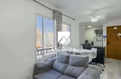 Apartamento com 2 dormitórios à venda, 47 m² por R$ 385.000,00 - Campestre - Santo André/SP