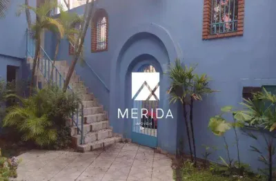 Sobrado com 4 dormitórios à venda, 440 m² por r$ 1.500.000,00 - vila bastos - santo andré/sp