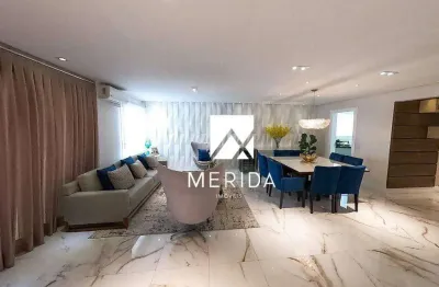 Apartamento com 3 dormitórios à venda, 155 m² por r$ 2.800.000,00 - jardim - santo andré/sp