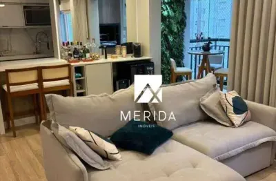 Apartamento com 2 dormitórios à venda, 72 m² por r$ 742.000,00 - jardim - santo andré/sp