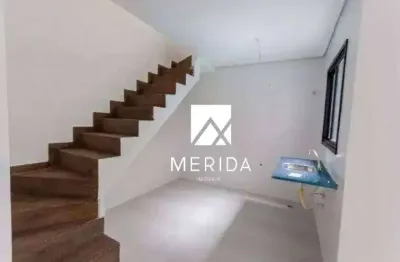Cobertura com 2 dormitórios, 90 m² - venda por r$ 459.000,00 ou aluguel por r$ 2.533,03/mês - vila príncipe de gales - santo andré/sp