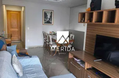 Apartamento com 3 dormitórios à venda, 85 m² - vila valparaíso - santo andré/sp