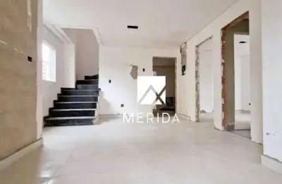 Cobertura com 2 dormitórios à venda, 90 m² por r$ 699.000,00 - vila bastos - santo andré/sp