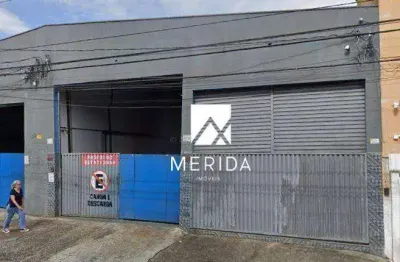 Galpão para alugar, 350 m² por r$ 16.600,01/mês - jardim ocara - santo andré/sp