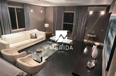 Apartamento com 4 dormitórios à venda, 310 m² por r$ 3.000.000,00 - jardim - santo andré/sp