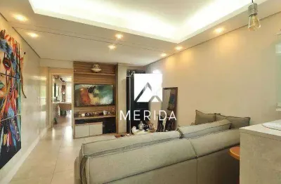 Apartamento com 2 dormitórios à venda, 54 m² por r$ 530.000,00 - jardim - santo andré/sp