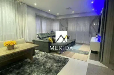 Apartamento com 4 dormitórios à venda, 139 m² por r$ 1.600.000,00 - jardim - santo andré/sp