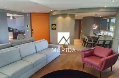 Apartamento com 3 dormitórios à venda, 205 m² por r$ 1.800.000,00 - jardim - santo andré/sp