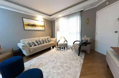 Apartamento com 3 dormitórios à venda, 106 m² por r$ 730.000,00 - vila bastos - santo andré/sp