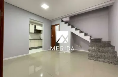 Sobrado com 2 dormitórios à venda, 63 m² por r$ 360.000,00 - vila valparaíso - santo andré/sp