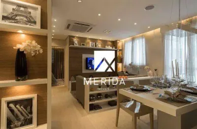 Apartamento com 3 dormitórios à venda, 57 m² por r$ 486.900,00 - vila valparaíso - santo andré/sp