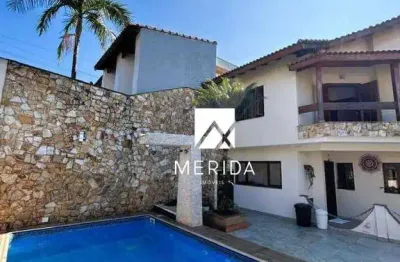 Sobrado com 4 dormitórios à venda, 495 m² por R$ 3.000.000,00 - Campestre - Santo André/SP