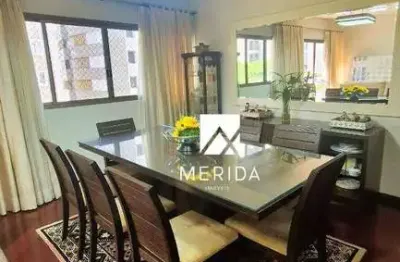 Apartamento com 3 dormitórios à venda, 135 m² por r$ 900.000,00 - jardim - santo andré/sp