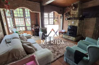 Sobrado com 3 dormitórios à venda, 296 m² por r$ 1.000.000,00 - jardim - santo andré/sp