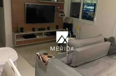 Apartamento com 3 dormitórios à venda, 91 m² por r$ 1.200.000,00 - jardim - santo andré/sp