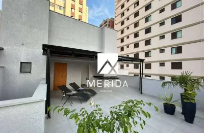 Cobertura com 2 dormitórios à venda, 125 m² por r$ 835.000,00 - vila santa teresa - santo andré/sp