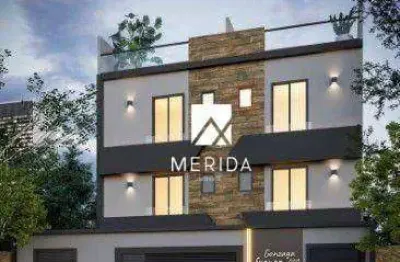 Apartamento com 2 dormitórios à venda, 51 m² por r$ 320.000,00 - vila guiomar - santo andré/sp