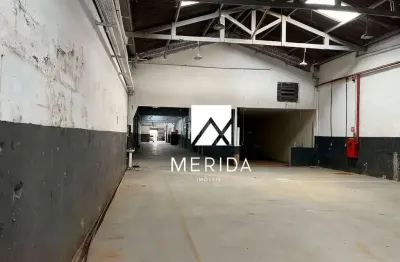 Galpão para alugar, 1100 m² por r$ 22.121,00/mês - parque das nações - santo andré/sp