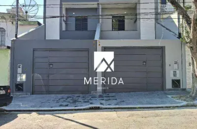 Sobrado com 3 dormitórios à venda, 160 m² por r$ 1.200.000,00 - parque das nações - santo andré/sp