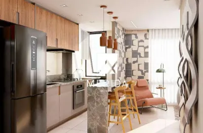 Apartamento com 2 dormitórios à venda, 56 m² por R$ 652.833,00 - Jardim - Santo André/SP