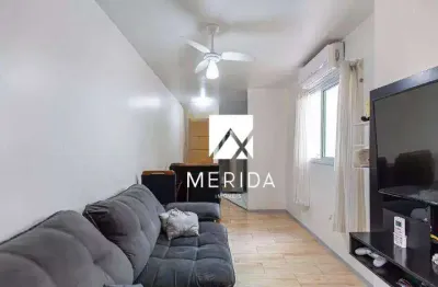 Apartamento Garden com 2 dormitórios à venda, 56 m² por R$ 350.000,00 - Vila Scarpelli - Santo André/SP