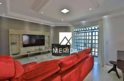 Casa com 3 dormitórios à venda, 333 m² por R$ 1.800.000,00 - Vila Assunção - Santo André/SP