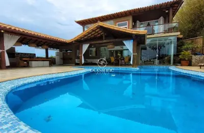 Casa alto padrão em ferradura à apenas 50m da praia em  armação dos búzios/rj