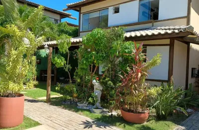 Casa para venda em camaçari, itacimirim (monte gordo), 3 dormitórios, 2 suítes, 3 banheiros, 1 vaga