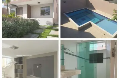 Casa para venda em lauro de freitas, buraquinho, 4 dormitórios, 4 suítes, 3 vagas