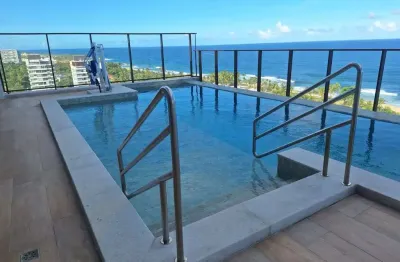 Apartamento para venda em salvador, itapuã (pedra do sal), 1 dormitório, 1 banheiro, 1 vaga