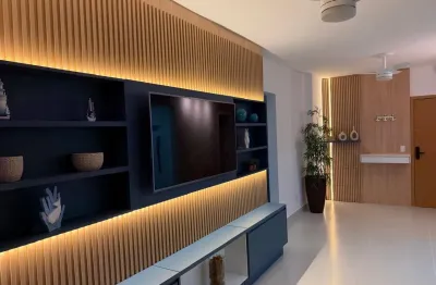 Lindo apartamento alto padrão com finissimo acabamento decorado, 03 quartos sendo 02 suites | lazer completo e vista mar | oportunidade mobiliado nas asturias | localização privilegiada