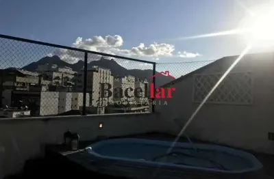 Cobertura com 4 quartos à venda na rua silva guimarães, tijuca, rio de janeiro, 200 m2 por r$ 1.650.000