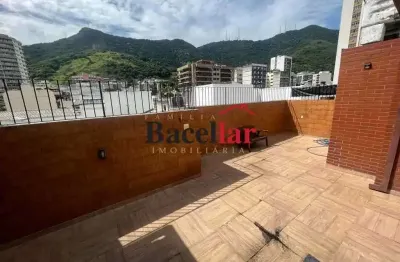 Cobertura com 3 quartos à venda na rua josé higino, tijuca, rio de janeiro, 124 m2 por r$ 800.000