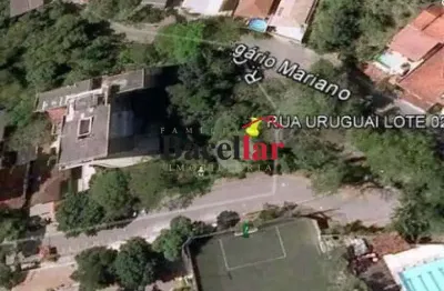 Terreno à venda na rua uruguai, tijuca, rio de janeiro, 389 m2 por r$ 1.405.000