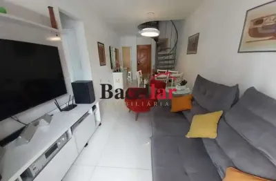 Cobertura com 3 quartos à venda na rua ribeiro guimarães, tijuca, rio de janeiro, 120 m2 por r$ 1.045.000