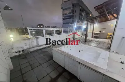 Cobertura com 4 quartos à venda na rua maria amália, tijuca, rio de janeiro, 208 m2 por r$ 1.050.000