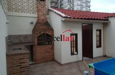 Casa em condomínio fechado com 4 quartos para alugar na rua uruguai, tijuca, rio de janeiro, 190 m2 por r$ 6.200