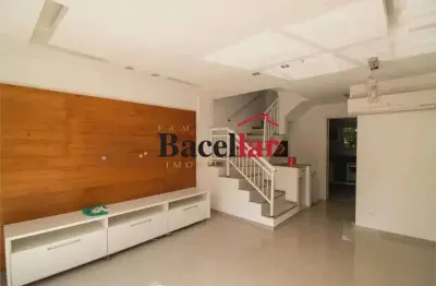 Casa em condomínio fechado com 3 quartos à venda na rua são miguel, tijuca, rio de janeiro, 125 m2 por r$ 770.000